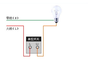 （2）所有单控开关接线图-汉的电气